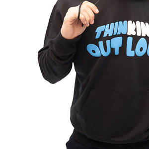 เสื้อฮู้ดดี้ผู้ชายผ้าฝ้าย 100% เป็นมิตรกับสิ่งแวดล้อม มีกระเป๋า ใส่ได้ในฤดูใบไม้ร่วง สกรีนโลโก้ได้ ผ้าหนา เนื้อเฟรนช์เทอร์รี่ ทรงหลวมไหล่ตก - Product Image 3