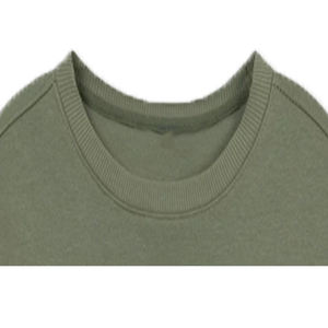 Sudadera de Cuello Redondo con Logotipo Personalizado para Hombre, 100% Algodón, Diseño Sólido, Alta Calidad, Ecológica - Product Image 4