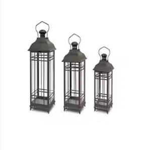 Outdoor & Indoor Home Decoration <b>Silver</b> Finish Iron Metal Candle <b>Lantern</b> Christmas Handmade Durable Best Quality - Product Image 3