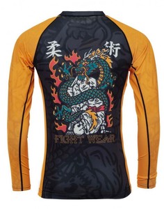 Tissu Spandex de compression respirant à manches longues par sublimation pour MMA Logo personnalisé Gym Essential - Product Image 2