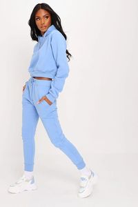 New Autumn and Winter Women's Clothing Long Sleeve Hooded Waist <b>Hoodie</b> Trousers Suit Two Piece Set Women - Product Image 3