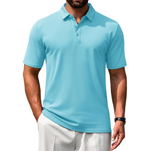 Camisas Polo Personalizadas al por Mayor para Hombre, Ropa Urbana de Manga Corta, Logotipo Bordado Personalizado, Último Modelo de Camisa Polo Gótica - Product Image 4