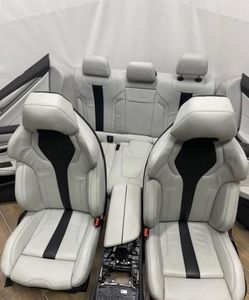 Luxury Sport Carbon Fiber PU Leather Bucket Seats for M5/M6/M2/M3/M4/G14-G29 - Product Image 4