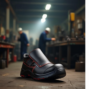 Eisenach Black Safety Shoes S3 HRO SRC EN20345 Size 41 Welding <b>Boots</b> - Product Image 3