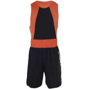 Uniforme d'arts martiaux professionnel pour entraînement et compétition de boxe, léger, sans manches, séchage rapide, lavé, standard international - Product Image 1