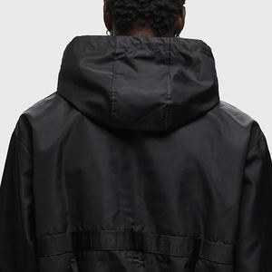 Veste coupe-vent d'hiver 100% toile / Manches longues, capuche personnalisée, style streetwear à vendre - Product Image 5