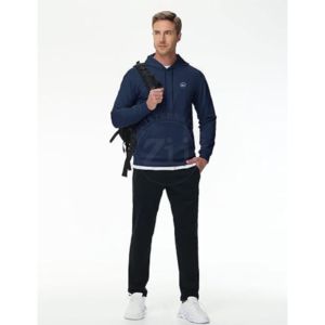 Sweat à capuche surdimensionné en molleton 100% coton lourd, style hip-hop, broderie personnalisée, poids du tissu 310g, pour homme - Product Image 6