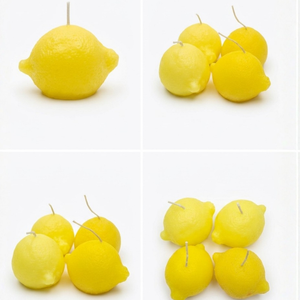 Vela con Forma de Limón, Vela Aromática de Cera de Soja, Velas Decorativas en Forma de Fruta, Decoración para el Hogar, Etiqueta Privada, Color y Aroma Personalizados, Venta al por Mayor - Product Image 2