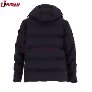 Veste matelassée d'hiver de style de rue pour hommes, manteau décontracté à capuche épais et ajusté, vêtements d'extérieur confortables et à la mode pour l'extérieur - Product Image 2