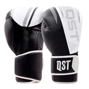 Gants de boxe en cuir véritable Couleur de kickboxing et design de logo personnalisés pour hommes Boxe Punching Training Sparring Glove - Product Image 5