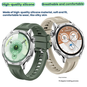 Correa de Reloj Universal de Silicona Suave de 22 mm para HUAWEI WATCH <span class=keywords><strong>GT</strong></span> 6, Correa de Reloj Inteligente para HUAWEI 5 <span class=keywords><strong>4</strong></span> 3 GT5 GT4 <span class=keywords><strong>Pro</strong></span> GT3 - Product Image 4