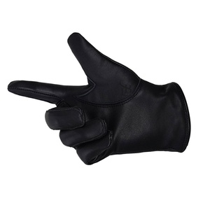 Gants en cuir de mouton décontractés à prix raisonnable Gants en cuir chauds confortables d'hiver pour une utilisation en extérieur avec OEM - Product Image 2