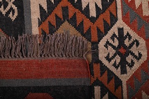 Grands tapis surdimensionnés de luxe faits à la main en laine et jute Tapis de pendaison de crémaillère en jute Tapis de chemin Tapis faits à la main en jute et laine en vrac - Product Image 6