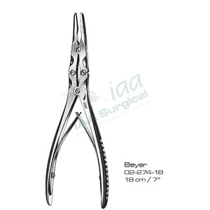 Rongeur de Doble Acción Beyer de 18 cm (7\") - Pinza Quirúrgica y Dental para Hueso - Product Image 4