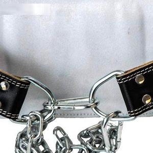 Cinturón de cuero de vaca de alta calidad con logotipo personalizado, hebilla de acero inoxidable de doble punta para levantamiento de pesas en gimnasio - Product Image 6