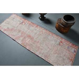 Alfombra turca clásica Vintage 220X630 pies Beige rojo Patchwork diseño lana 10mm látex área grande pasillo rectángulo habitación abstracta - Product Image 4