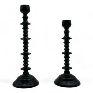 Elegante portavelas de Metal hecho a mano para decoración navideña del hogar, centro de mesa y arreglo de iluminación de mesa de noche romántica - Product Image 1