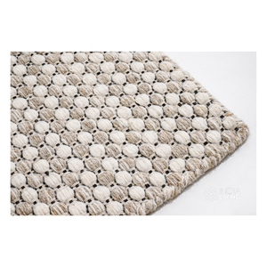 Durable Wool Handwoven Area <b>Rug</b> with Geometric and Abstract Designs for Living Room, Bedroom, Hotel and Office <b>Spaces</b> - Product Image 1