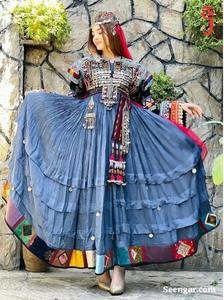 ชุดเดรสคูเวตอัฟกานิสถานชุดเดรสคูจิแบบดั้งเดิมของ100% - Product Image 6