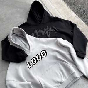 Premium 500GSM Hoodies Heavyweight Cotton Unisex Sweatshirts Warm Comfortable Apparel Factory Direct Supply - Product Image 3