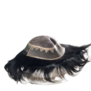 Modèle Zaraa Lace Front Perruque pour homme Indien Remy Hair Kinky Straight Body Wave Style - Product Image 1