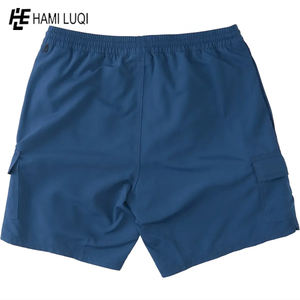 กางเกงกีฬาขาสั้นระบายอากาศได้ดีสำหรับผู้ชายกางเกงขาสั้นเล่นกีฬาบาสเก็ตบอลผ้าโพลีเอสเตอร์แห้งเร็ว - Product Image 4