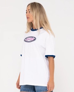 Camiseta de Invierno Extra Grande para Mujer, Diseño Personalizado de Alta Calidad, Estampado Stargirl, Corte Holgado, Tejido de Punto, Manga Corta, Logotipo Personalizado, 100% Algodón - Product Image 2