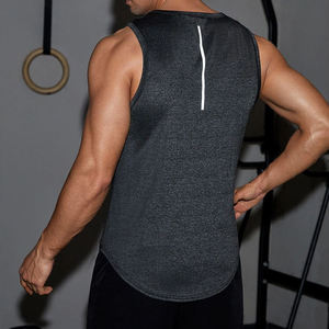 Camiseta sin mangas con logotipo personalizado para hombre, camiseta sin mangas para culturismo, camiseta sin mangas para gimnasios, ropa deportiva, chaleco, ropa deportiva - Product Image 5