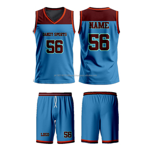 DANZY SPORTS Vêtements de sport Dernier design Logo personnalisé Couleur unie Sans manches Uniforme de basket-ball 100% polyester Respirant - Product Image 3