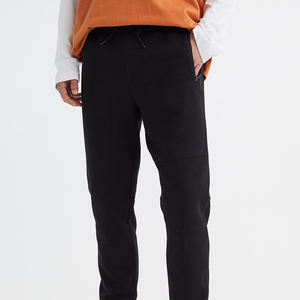 Joggers apilados para hombre de calidad superior personalizados al por mayor con bolsillo, ropa de calle, pantalones de chándal para hombre, pantalón de chándal acampanado - Product Image 2