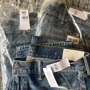 Custom Stretch Denim Bootcut Jeans para los hombres Vintage Dark Wash Loose Fit Venta al por mayor a granel Proveedor Bangladesh Jeans Hombres Moda ODM - Product Image 4