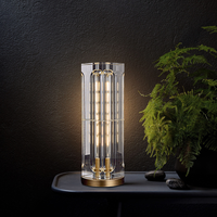 Lampes de bureau Offre Spéciale maison hôtel décor lumière LED Table de Restaurant luxe moderne Portable lampe de Table en cristal