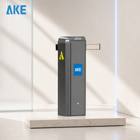 Barrière levante droite haute sécurité AKE pour contrôle d'accès extérieur des véhicules et système de gestion de stationnement autoroutier