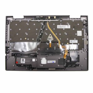Reposamanos y Teclado para Laptop Lenovo ThinkPad X1 Yoga 4.ª Gen. 5M10V24845 5M10V24881, Inglés (EE. UU.) con Retroiluminación, Gris - Product Image 2