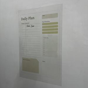 2025 Modelo-6 Pizarra blanca de borrado en seco de alta calidad Organizador de planificador diario eficiente en blanco para organizar - Product Image 5