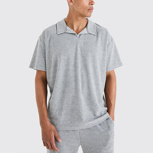 Camiseta de Verano 2025, Último Diseño, Ligera, Holgada, de Poliéster/Algodón, Estampada, Antiarrugas, Talla Grande, Transpirable, para Hombre - Product Image 2