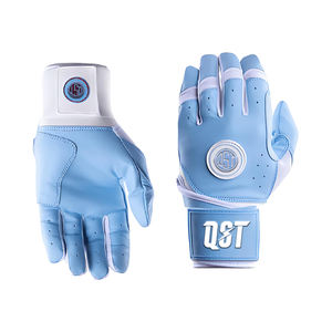 Guante de bateo de béisbol y softbol de puño largo de cuero Premium para diestros y zurdos, diseño profesional personalizado, antideslizante duradero - Product Image 5