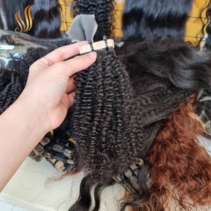 เทปที่มองไม่เห็นต่อผมสองชั้นสำหรับต่อผมแท้บริสุทธิ์เรียงตามหนังกำพร้าแบบเวียดนาม - Product Image 2