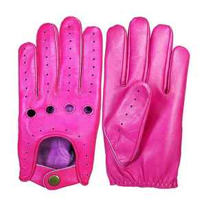 OEM Comfortable Leather Winter Car Driving <b>Gloves</b> <b>with</b> Enhanced <b>Grip</b> Waterproof & Non-Slip for Unisex Daily Use - Product Image 1