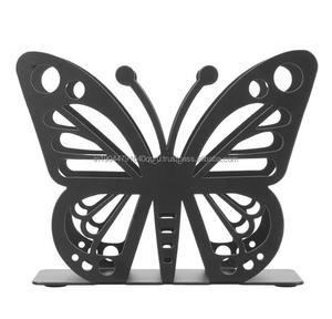 hot sale black Napkin Holder Hotel <b>butterfly</b> design Decorative Centerpiece Accessories Napkin Holder High Selling Holder - Product Image 1