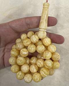 Perles de résine authentiques, tasbih, perles de résine, chapelet musulman pour la prière quotidienne, dhikr islamique, méditation spirituelle, connexion à l'ange, à la foi - Product Image 4