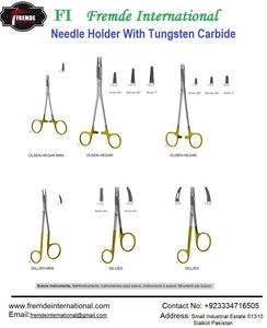 Mini portaagujas Olsen Heger con TC & Gillies Mini portaagujas con certificación TC CE - Product Image 2