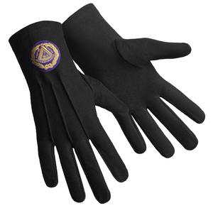 Gants maçonniques 100% coton de haute qualité en gros pur coton Regalia pour les scènes d'hiver en plein air - Product Image 4