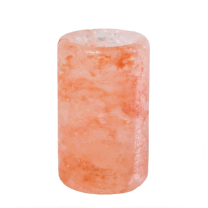 Portavelas de té de cristal de sal con forma personalizada del Himalaya que ayuda a crear un aspecto relajante con los beneficios de la lámpara de sal - Product Image 4