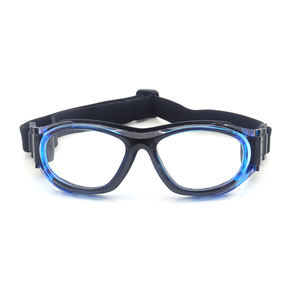 Gafas <span class=keywords><strong>de</strong></span> Baloncesto <span class=keywords><strong>de</strong></span> Alto Impacto con Receta Médica, Montura Flexible <span class=keywords><strong>de</strong></span> PC, Gafas Deportivas Resistentes a Impactos - Product Image 3