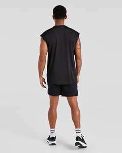 High Quality Puff Printed Elastic Waist Quick Dry Men's High Street Style Spandex/<b>Polyester</b> <b>Shorts</b> Casual Wholesale Factory - Product Image 2