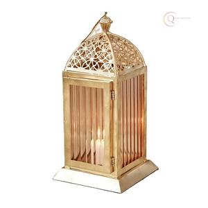 Premium Metal Candle Holder <b>Lantern</b> Classic Design | Waterproof Portable | Customizable Color Logo | for Home Hotel Event - Product Image 3