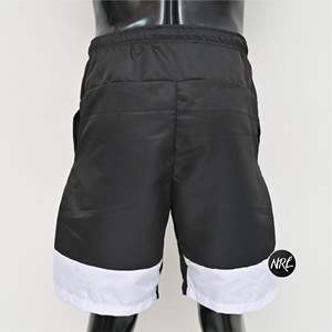 กางเกงตาข่ายขาสั้นสำหรับผู้ชายกางเกงวิ่งฟิตเนสเอวสูงมีเชือกผูกออกแบบโลโก้ได้ตามต้องการ - Product Image 6