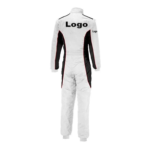 Traje de Carreras de Autos Ignífugo de Doble Capa, Talla Personalizada y Diseño Personalizado, Traje de Karting con Bordado Personalizado - Product Image 3
