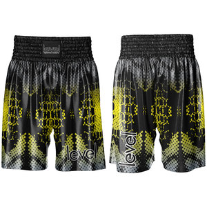 Sublimación personalizada Boxeo Fighting Sanda Fighting Sports Pantalones cortos de boxeo de gladiador para hombres y mujeres profesionales - Product Image 3